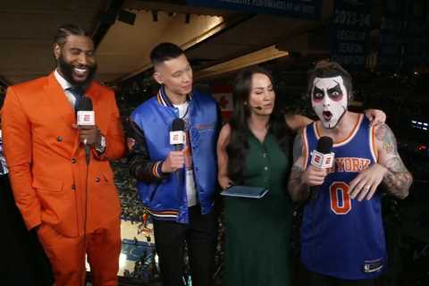 WWE star Danhausen makes Game 3 NBA Finals appearance after uncursing Knicks