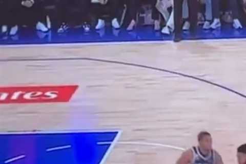 ‘Law & Order: SVU’ star Mariska Hargitay’s expensive Knicks celebrity row seat blocked by ref