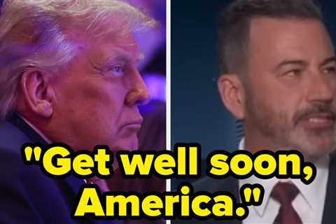 People Are Loving How Jimmy Kimmel SLAMMED Trump's NBA Finals Appearance