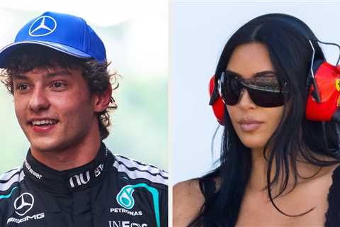 F1 Star Kimi Antonelli Responded To The Viral Clip Of Kim Kardashian Brazenly Taking His Towel..