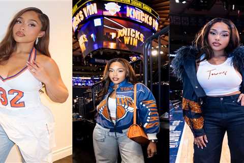 Jordyn Woods’ Game Day Style at the NBA Finals: Custom Tailored by Zunyda, LaPointe, and More