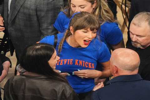 Taylor Swift proves her Knicks loyalty with Game 4 Finals appearance without Travis Kelce