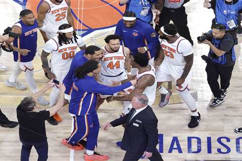 Knicks squeezed every last bit of Garden magic into impossible win