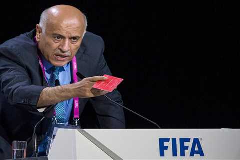 Head of Palestinian soccer group says he wasn’t granted US visa to attend World Cup