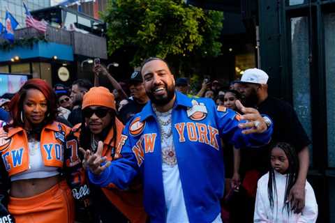 French Montana Offers to Help Taxi Driver Whose Car   Was Damaged in Knicks Championship..