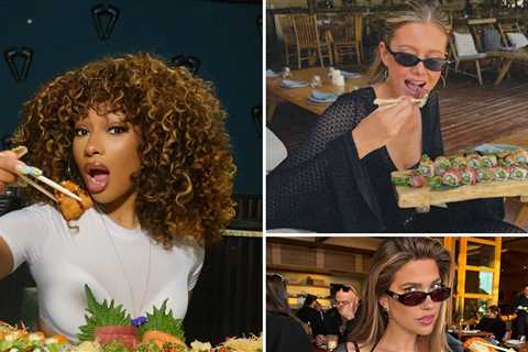 Roll Up On These Stars Who Love Sushi -- Happy Sushi Day