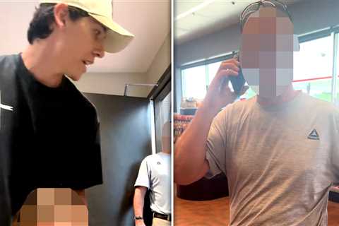 Mom of Girls With Their Dad Confronted in Bathroom Livid with Both Men