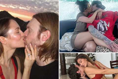 Stars Kissing For National Kissing Day
