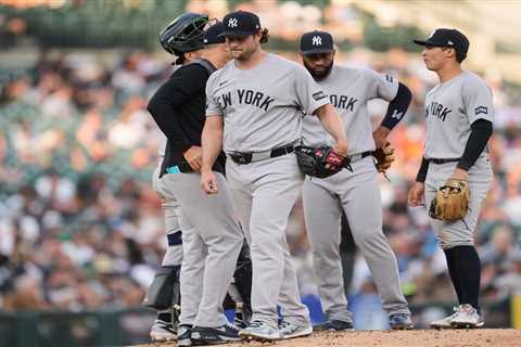 Gerrit Cole roughed up in worst start of season during Yankees’ loss to Tigers as skid hits three