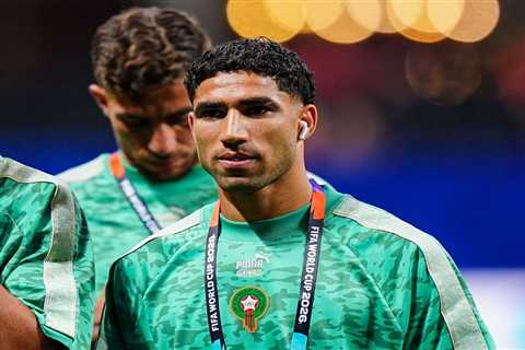 Achraf Hakimi’s ex-wife kissed by J Balvin as rape allegations swirl