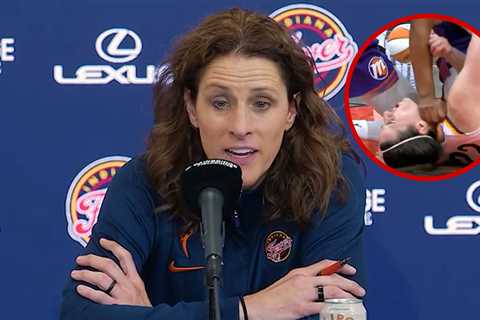 Caitlin Clark's Coach Unloads On Refs, Calls Fist To WNBA Star's Throat 'Crazy'