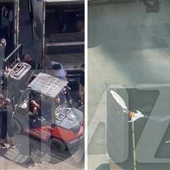 Taylor Swift's Wedding Comes Together As Crews Load In Gazebo, Watch!