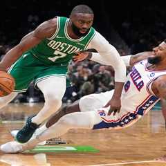 Dave Portnoy has outlandish NSFW reaction to Celtics adding Paul George in shocking Jaylen Brown..