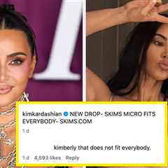 “This Wouldn’t Even Cover Half Of My Areola”: Kim Kardashian’s New “Fits Everybody” Skims Garments..