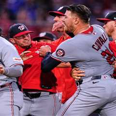 Cade Cavalli apologizes for ‘sit down, boy’ comment at Willson Contreras that sparked brawl