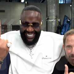 Rick Ross Brings Big Laughs, Bigger Diamonds to 'TMZ Live'