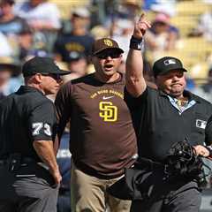 Fiery Padres hold off Dodgers, avoid sweep after manager ejected early