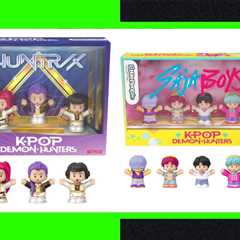 HUNTR/X & Saja Boys Shrink to Collectible Form in New ‘KPop Demon Hunters’ Little People..