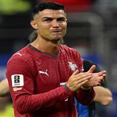 Cristiano Ronaldo can’t hide his emotions as World Cup career ends in heartbreak with Portugal’s..