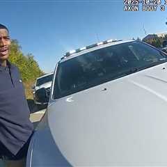 Dramatic moment cops aim guns at NBA rookie after highway chase — as his hopeless prediction about..