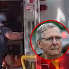 Mitch McConnell Wheeled Out on Stretcher, Loaded Into Ambulance, New Video Shows
