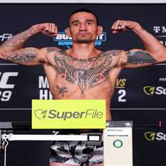 Conor McGregor looks massive  compared to Max Holloway at UFC 329 weigh-ins