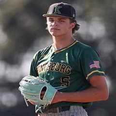 Jensen Hirschkorn, 6-foot-7 California high school pitcher, drafted by the Braves in third round