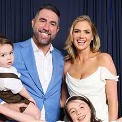 Kate Upton, Justin Verlander Make Rare Family Appearance at MLB All-Star Game