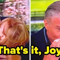 Joy Behar Awkwardly Kissed Anson Mount On The View, And It Was Extremely Cringe