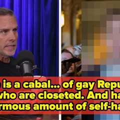 Hunter Biden Doubled Down On His Claims About Closeted Gay Republicans, And People Had A Lot To Say ..