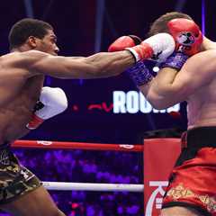 Anthony Joshua survives two knockdowns in win to keep alive all-British fight vs. Tyson Fury