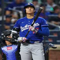 Shohei Ohtani slumping, but Dodgers don’t think knee injury is to blame