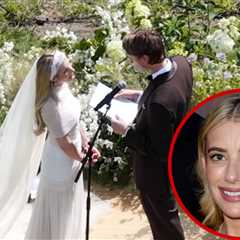 Watch Emma Roberts and Cody John Exchange Vows During Idaho Wedding