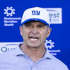 The Giants’ priorities for John Harbaugh’s U-turn training camp
