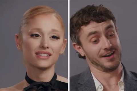 People Think That This Awkward 9-Second Exchange Between Ariana Grande And Paul Mescal Highlights A ..