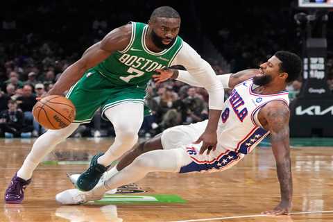 Dave Portnoy has outlandish NSFW reaction to Celtics adding Paul George in shocking Jaylen Brown..