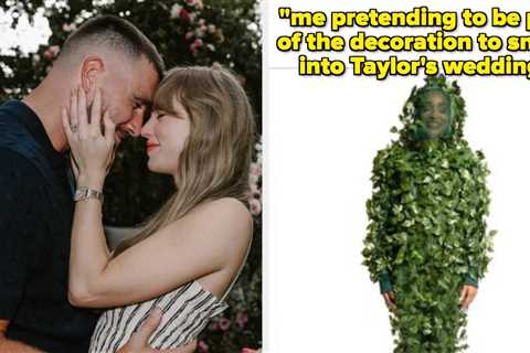 People Are Already Meme-Ing The Hell Out Of Taylor Swift And Travis Kelce's Wedding, And It's..