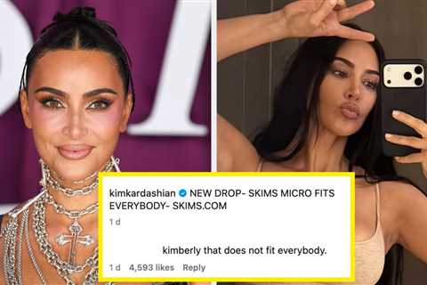 “This Wouldn’t Even Cover Half Of My Areola”: Kim Kardashian’s New “Fits Everybody” Skims Garments..