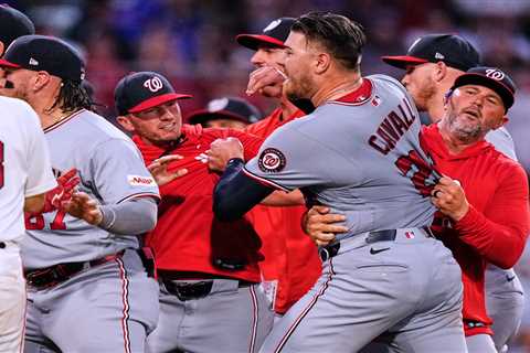 Cade Cavalli apologizes for ‘sit down, boy’ comment at Willson Contreras that sparked brawl