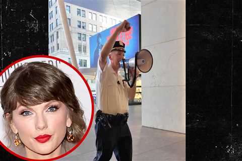 NYPD Chief Has Swiftie Fun Outside MSG Amid Taylor-Travis Wedding Bash