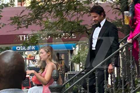 Gigi Hadid and Bradley Cooper Step Out for Taylor Swift and Travis Kelce's Wedding