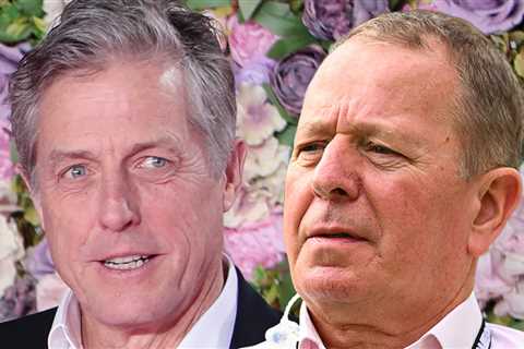 Hugh Grant Corrects Martin Brundle During Awkward F1 Gridwalk Interview