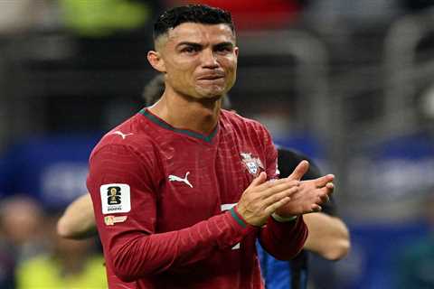 Cristiano Ronaldo can’t hide his emotions as World Cup career ends in heartbreak with Portugal’s..