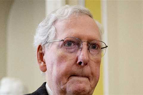 Senator Mitch McConnell Releases Photo From Hospital, Says He Fell Last Month