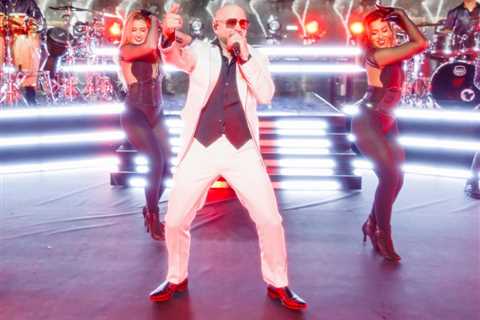 Pitbull Sets Guinness World Record With Largest Gathering of Bald Caps at BST Hyde Park Show: ‘We..