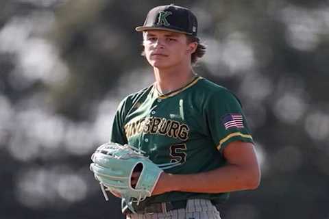 Jensen Hirschkorn, 6-foot-7 California high school pitcher, drafted by the Braves in third round