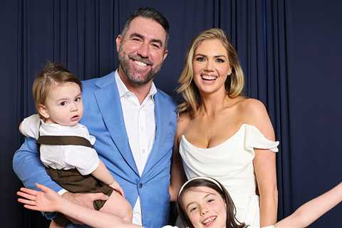 Kate Upton, Justin Verlander Make Rare Family Appearance at MLB All-Star Game