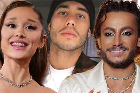 Ariana Grande's BF Ricky Alvarez Dances With Brother Frankie at Brooklyn Show