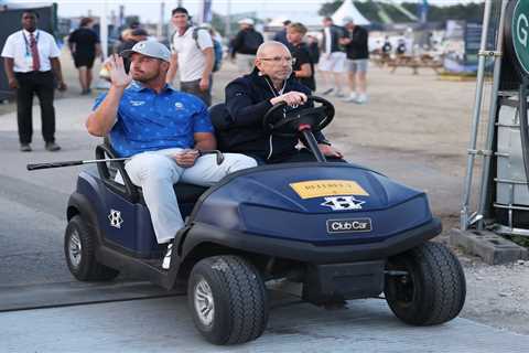 Bryson DeChambeau threatened to get President Trump involved during British Open meltdown
