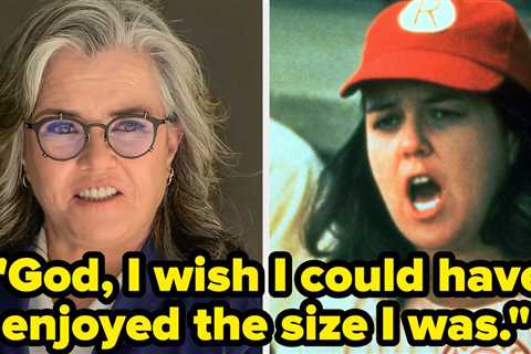Rosie O'Donnell Revealed The Actor Who Told Her To Lose 20 Pounds, And It's Honestly Shocking